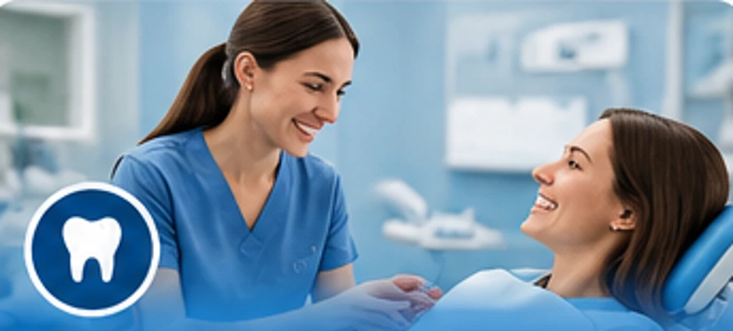 Professional Dental Practices workplace illustration